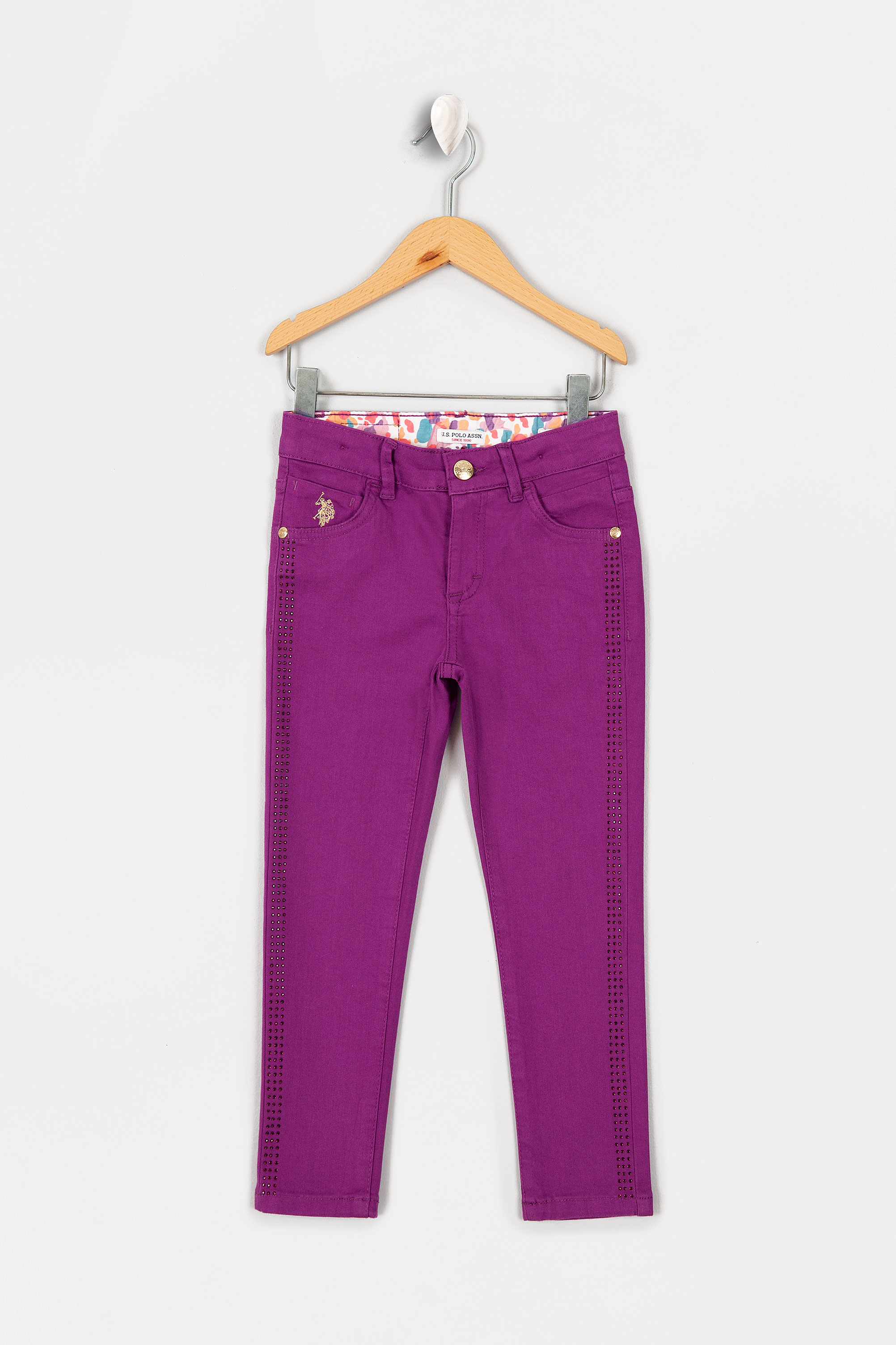 Kız Çocuk Pembe Pantolon - Image 1