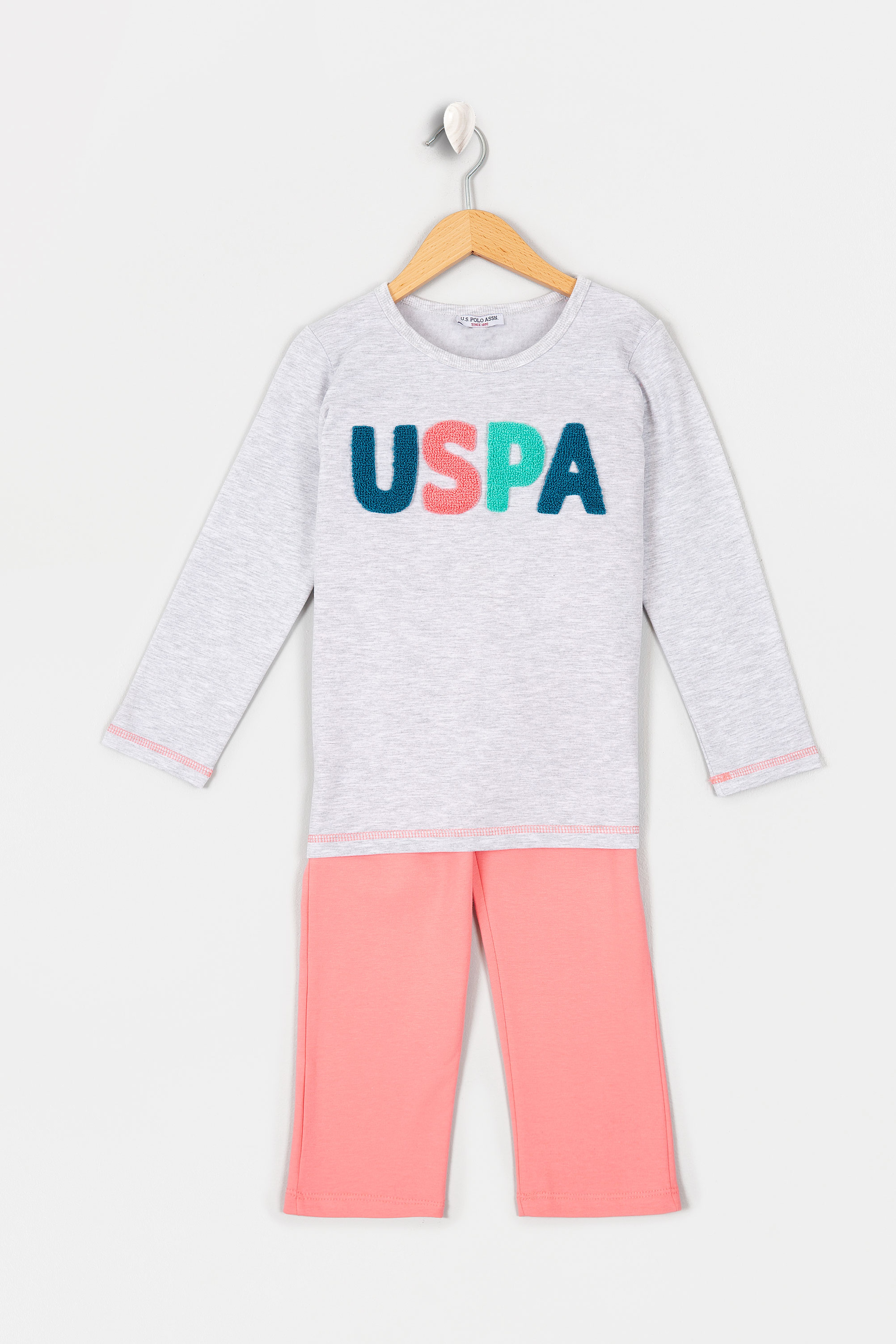 Kız Çocuk Beyaz Pijama - Image 1