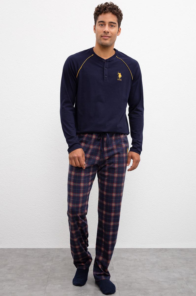 Erkek Mavi Deniz Şortu