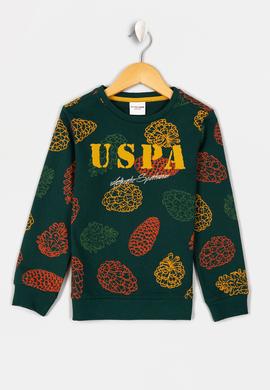 Çocuk Yeşil Sweatshirt - 50215871027