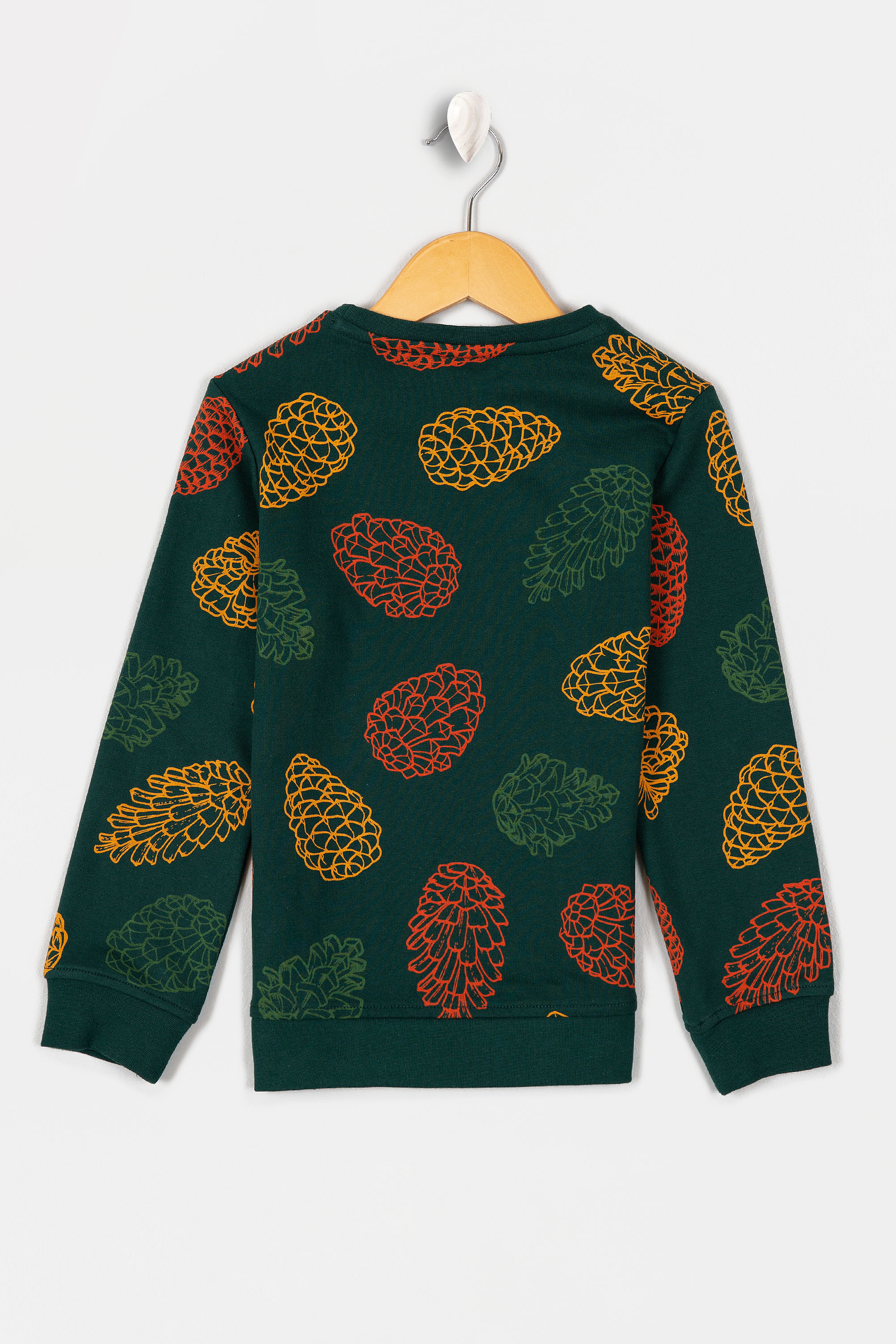 Çocuk Yeşil Sweatshirt - Image 2