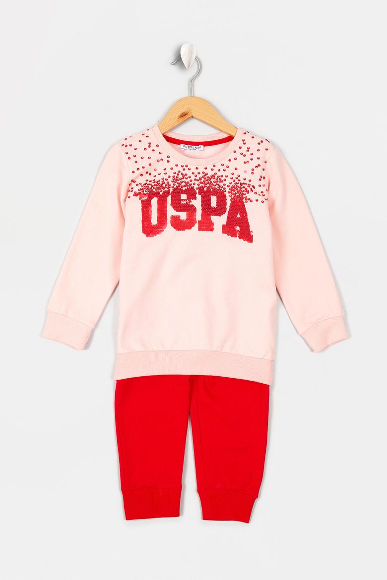 Kız Çocuk Pembe Pijama Takımı