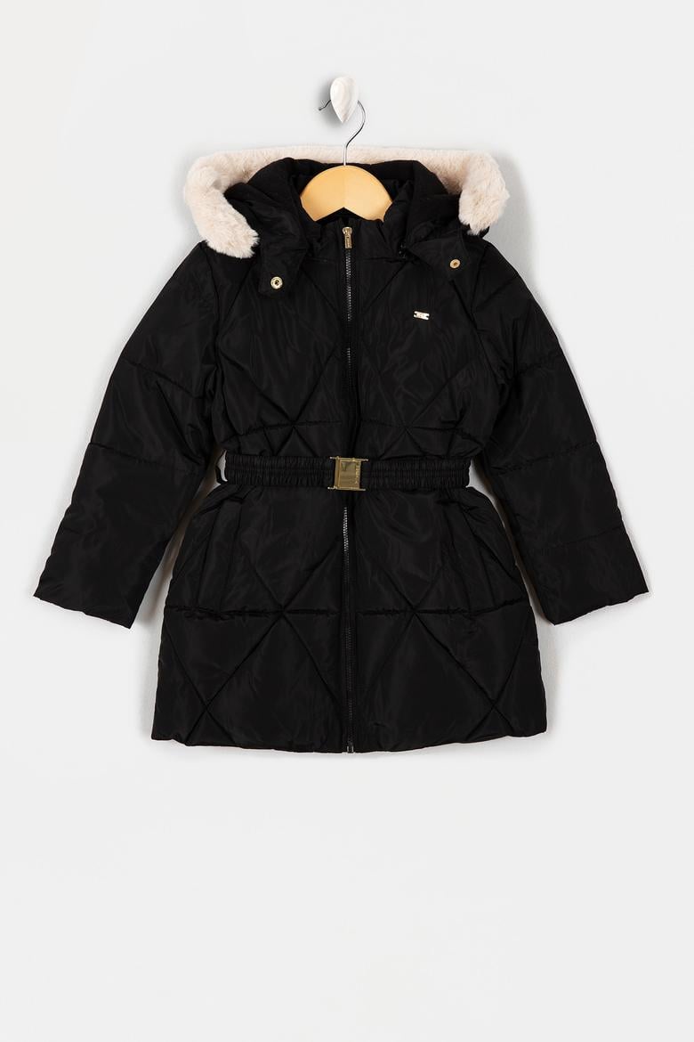 Kız Çocuk Siyah Kaban