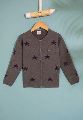 Kız Çocuk Gri Hırka - 50206140001