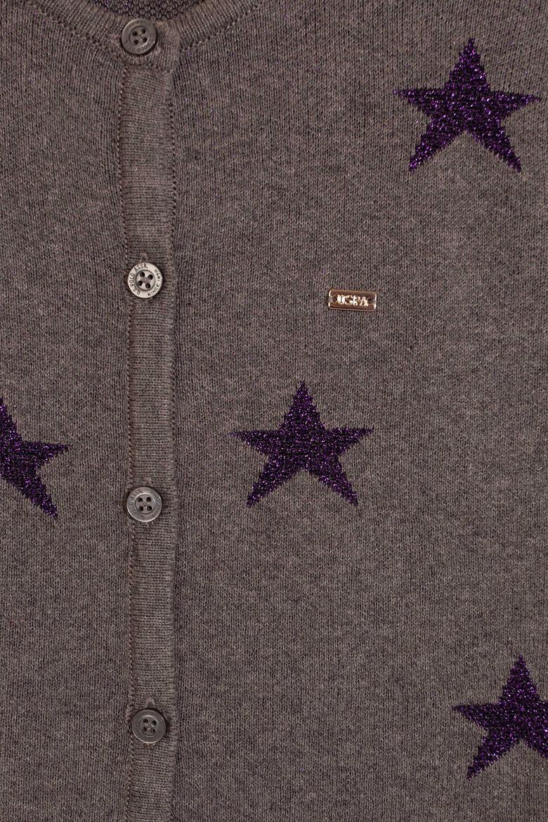 Kız Çocuk Gri Hırka - 50206140001