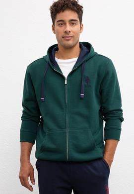 Erkek Koyu Yeşil Sweatshirt - 50207316017