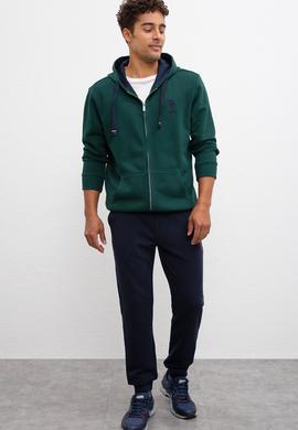 Erkek Koyu Yeşil Sweatshirt - 50207316017