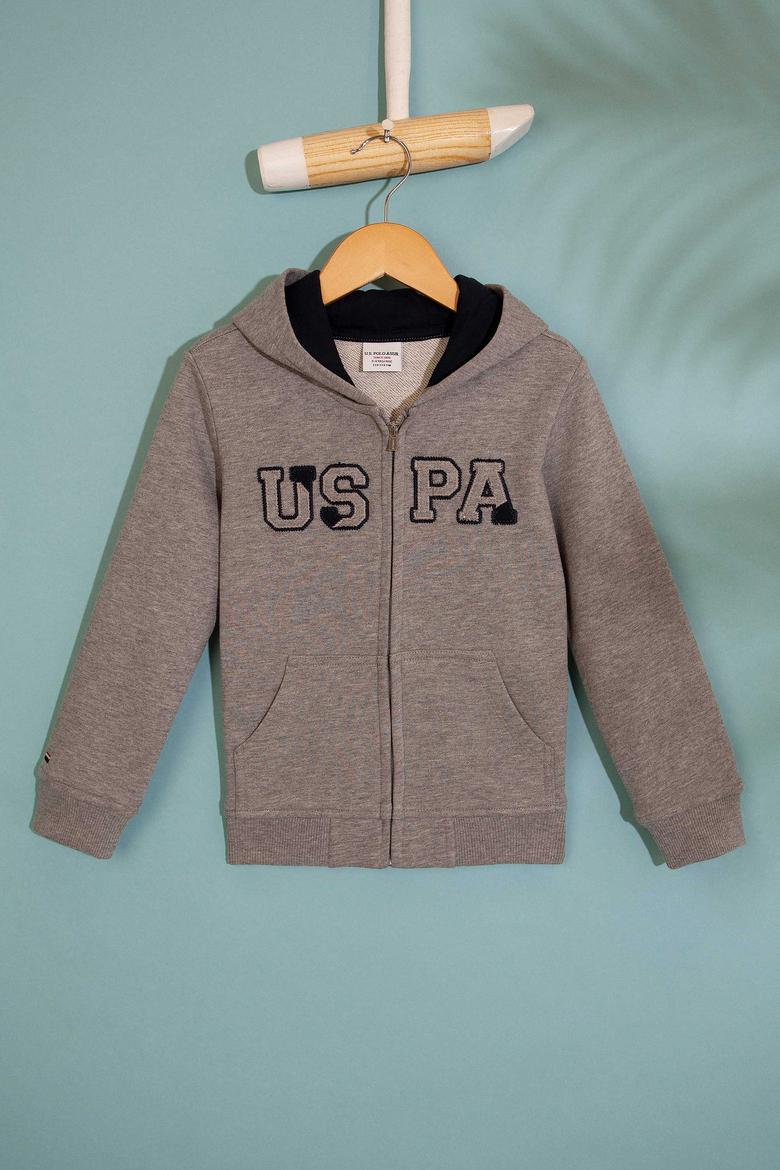 Çocuk Gri Sweatshirt