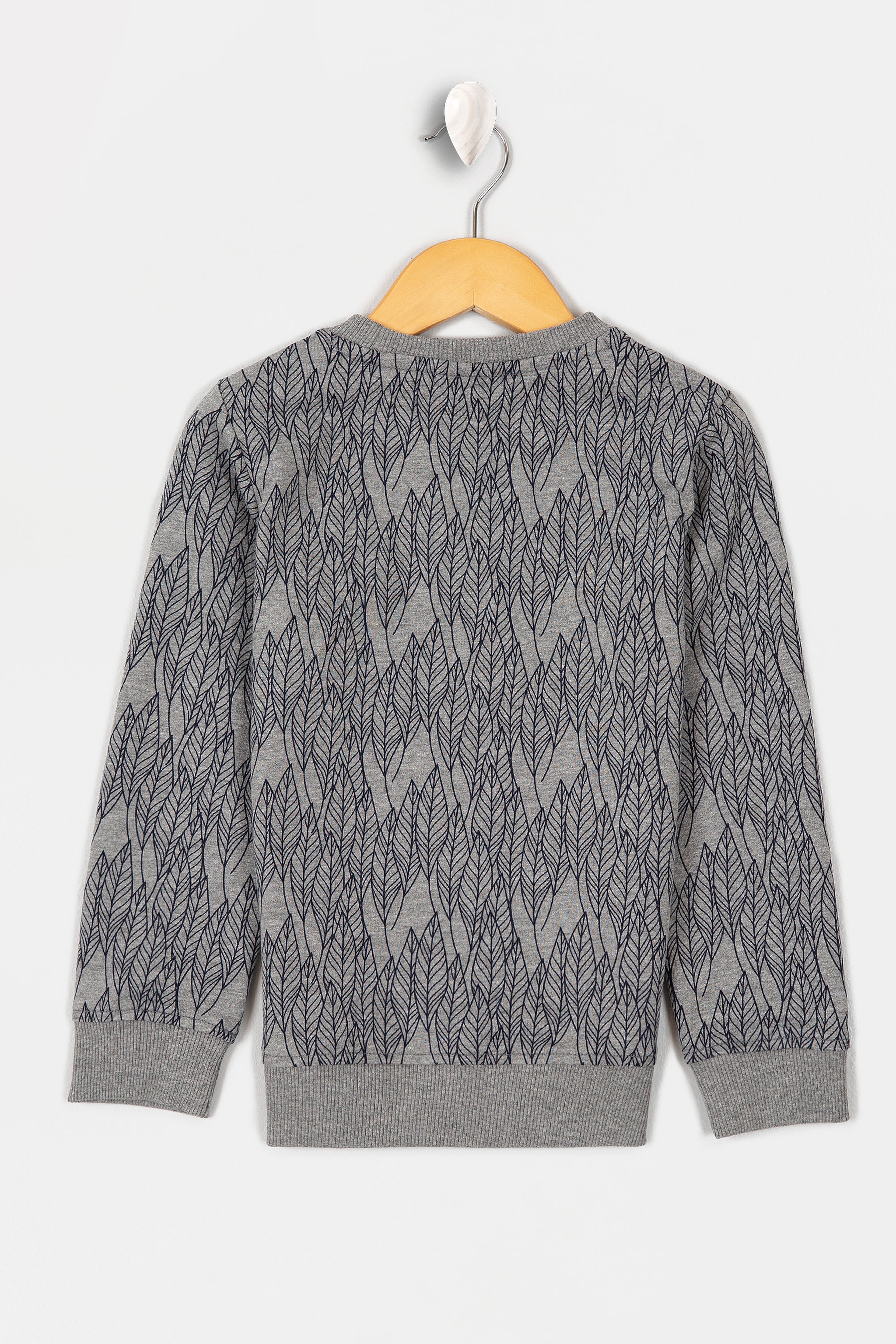 Çocuk Gri Sweatshirt