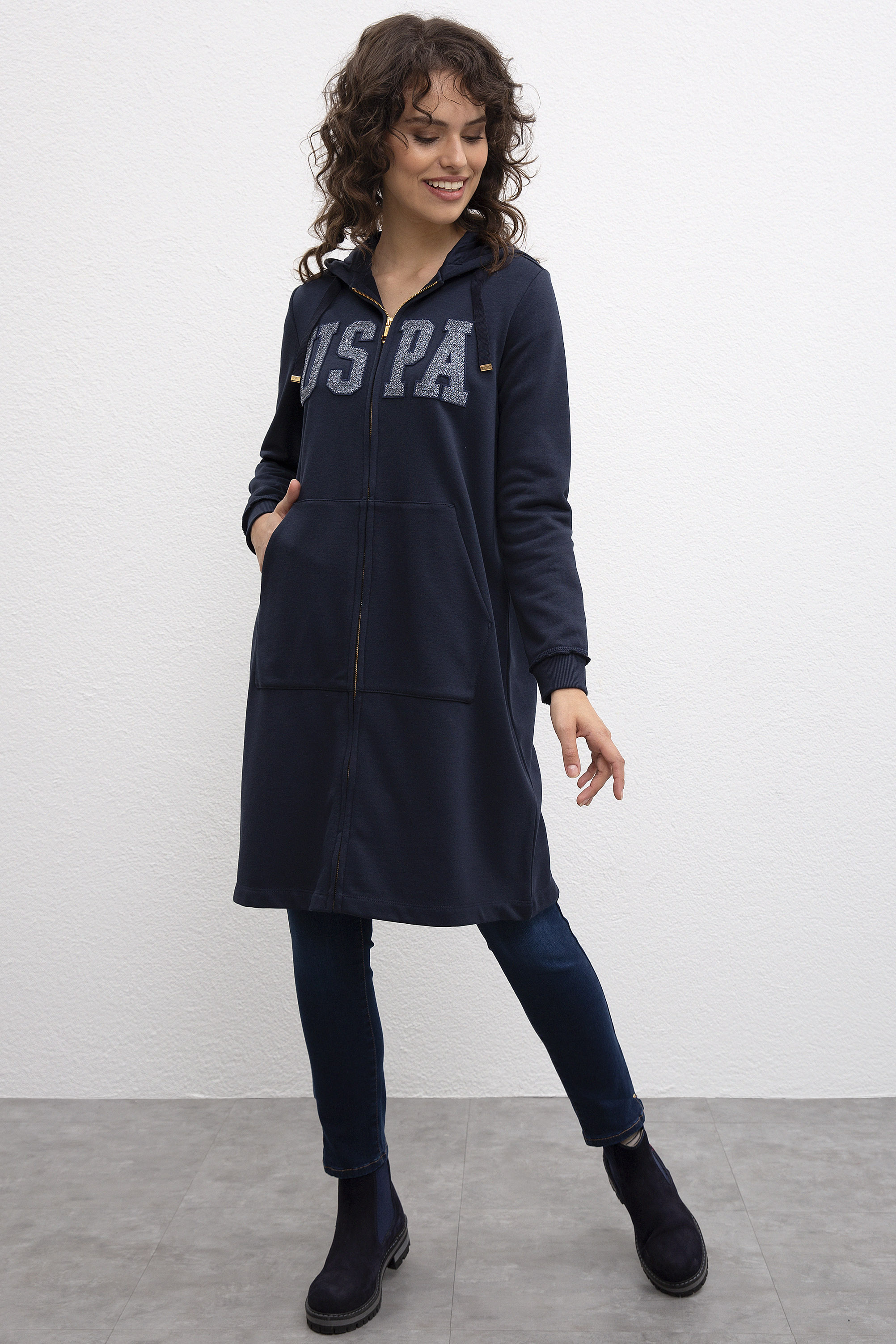 Kadın Lacivert Sweatshirt
