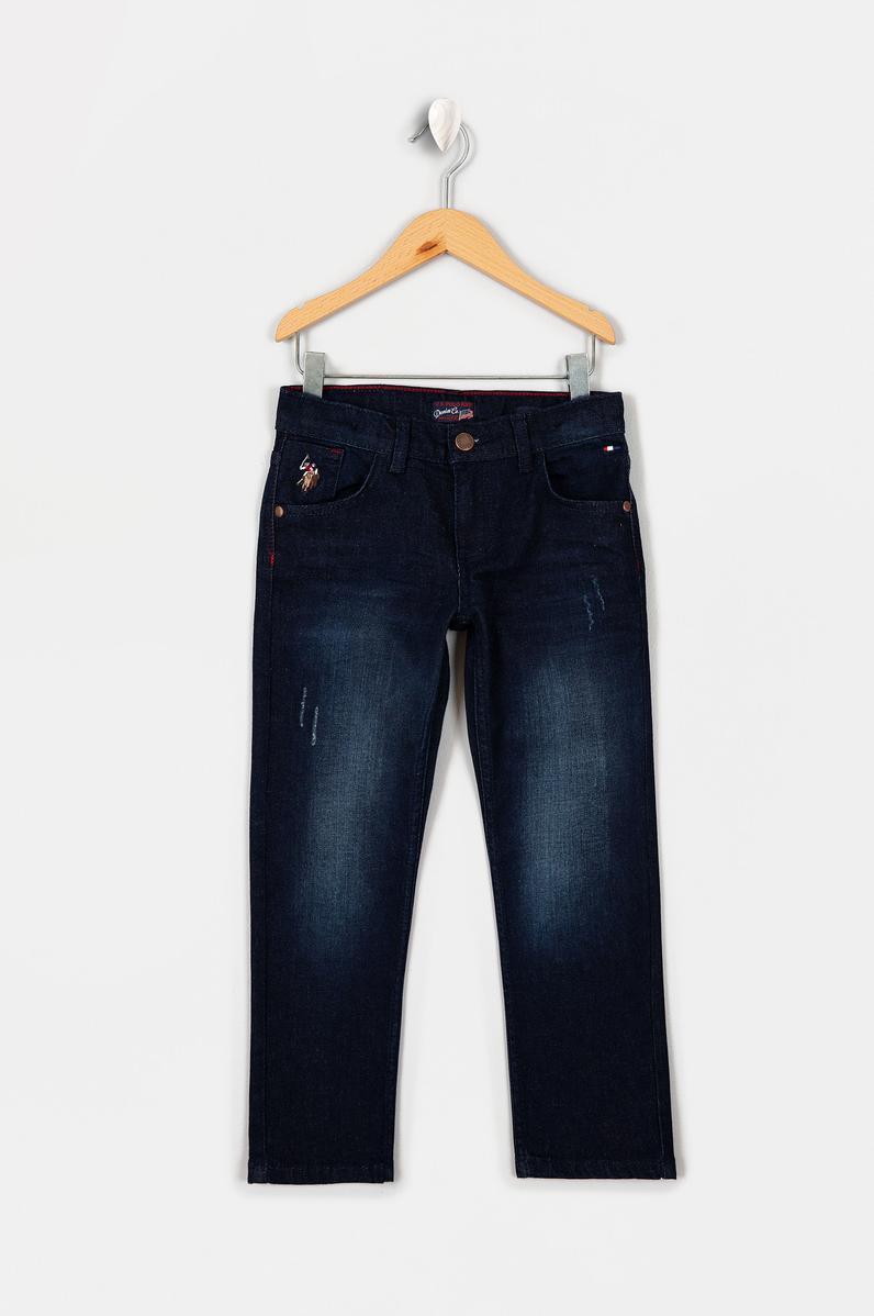Erkek Çocuk Lacivert Jean Pantolon