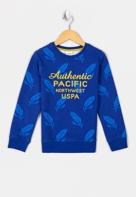 Çocuk Mavi Sweatshirt - 50215840001