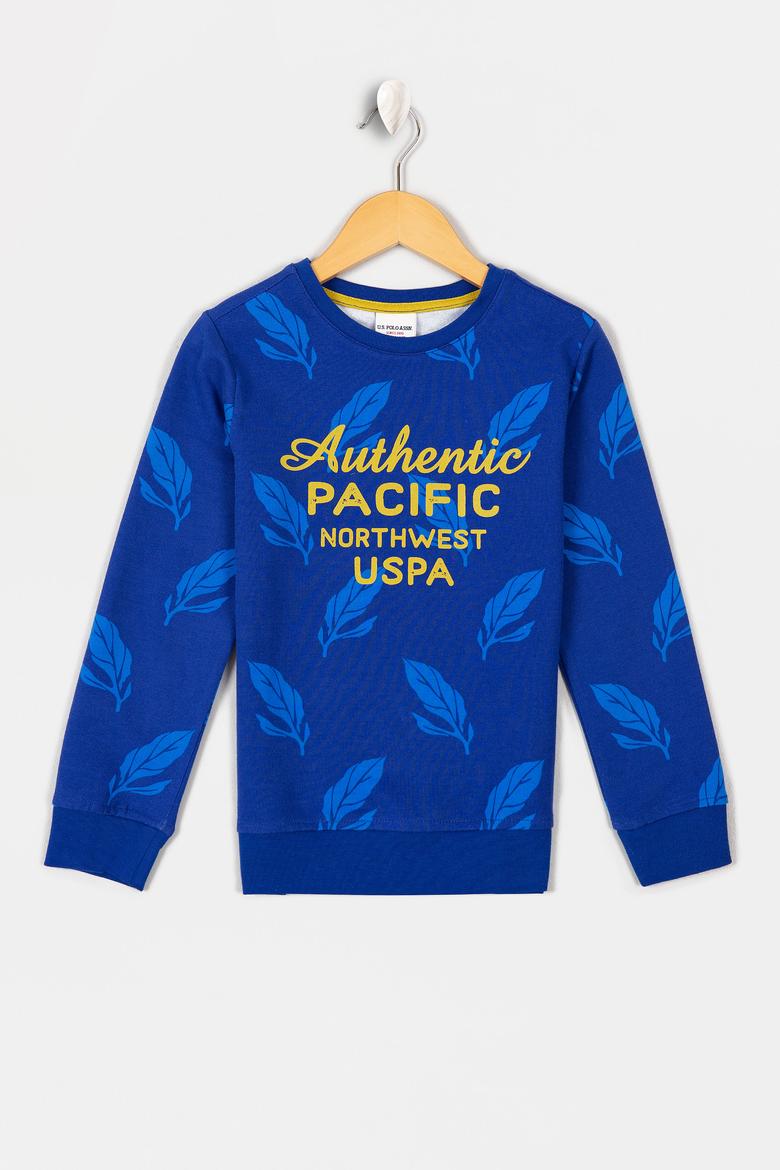 Çocuk Mavi Sweatshirt