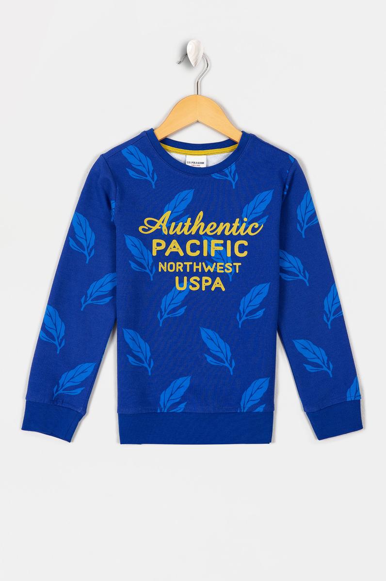 Çocuk Mavi Sweatshirt