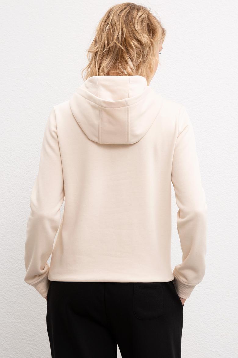 Kadın Beyaz Sweatshirt - 50216083028