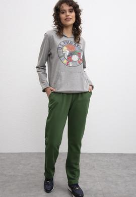 Kadın Yeşil Eşofman Altı - 50216144028