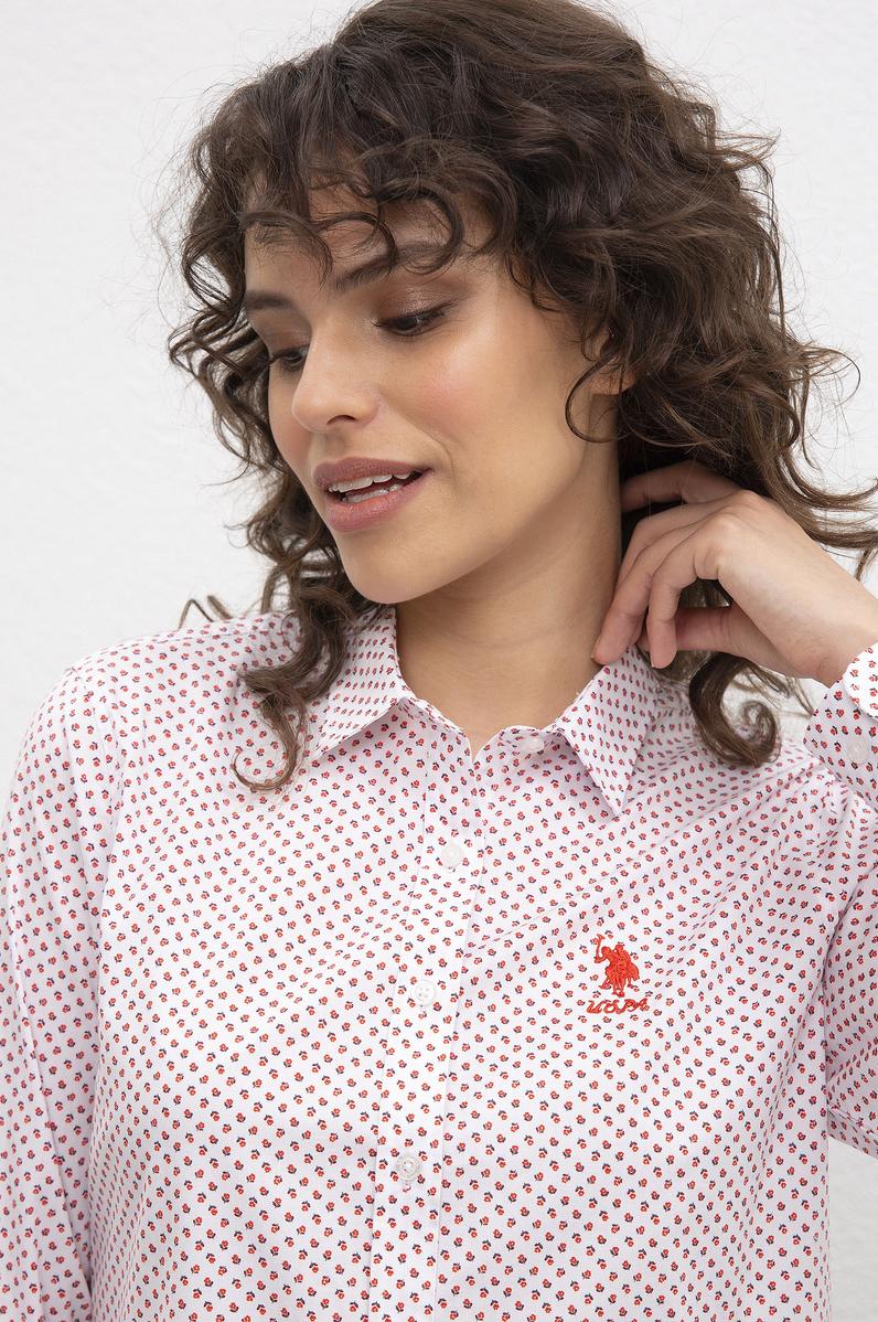 Kadın Kırmızı Gömlek