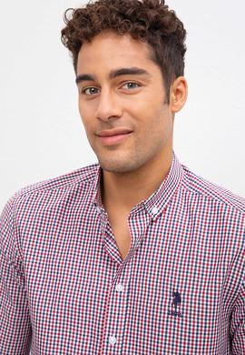 Erkek Kırmızı Gömlek Uzunkol - 50221378019