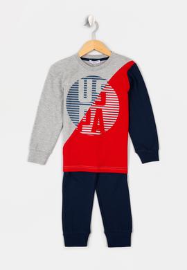 Erkek Çocuk Gri Pijama - 50223176001