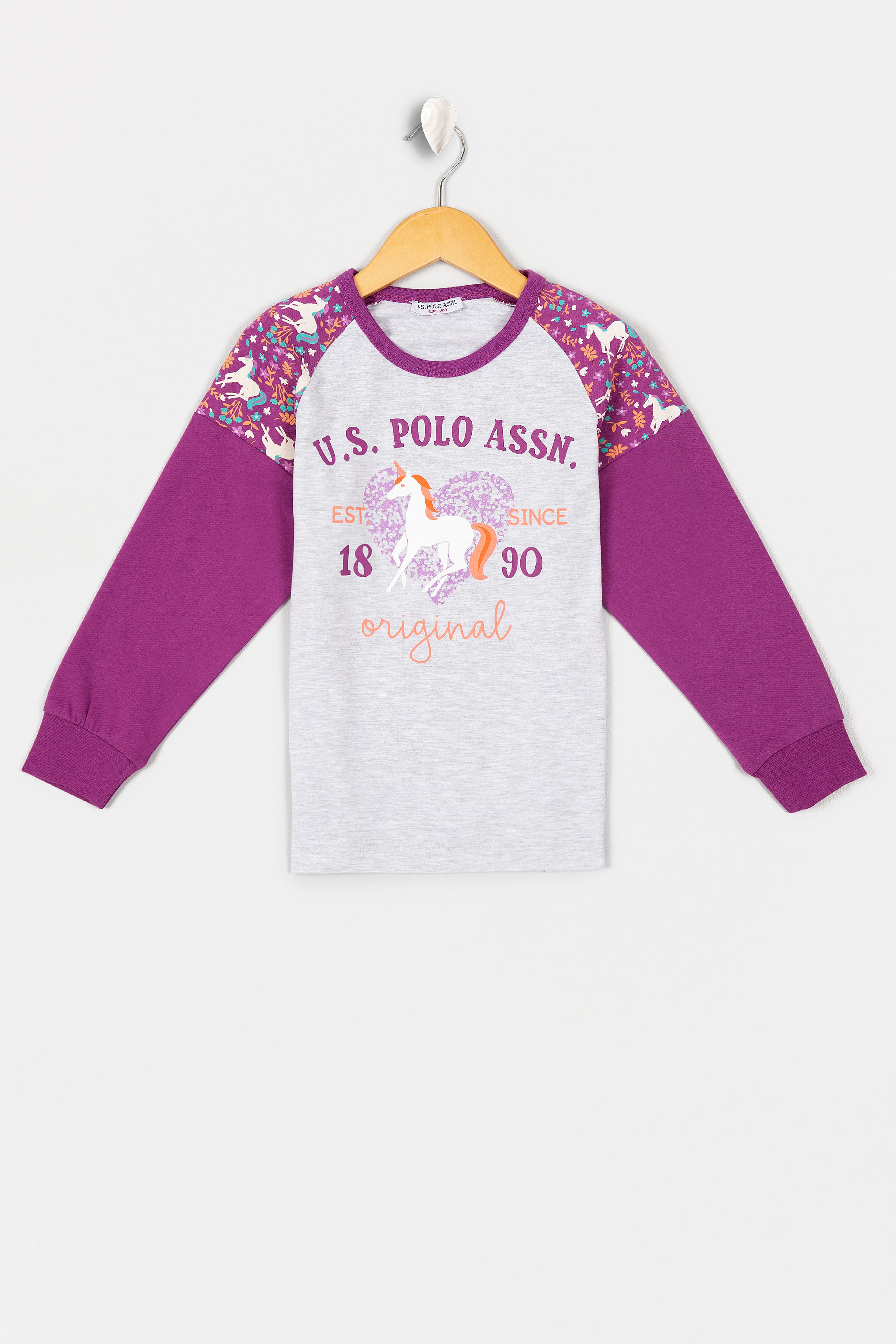 Kız Çocuk Yeşil Pijama Takımı - Image 2