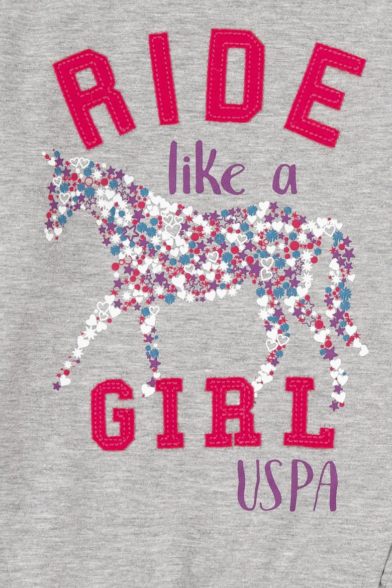 Kız Çocuk Gri Pijama Takımı - 50223187005