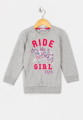 Kız Çocuk Gri Pijama Takımı - 50223187005