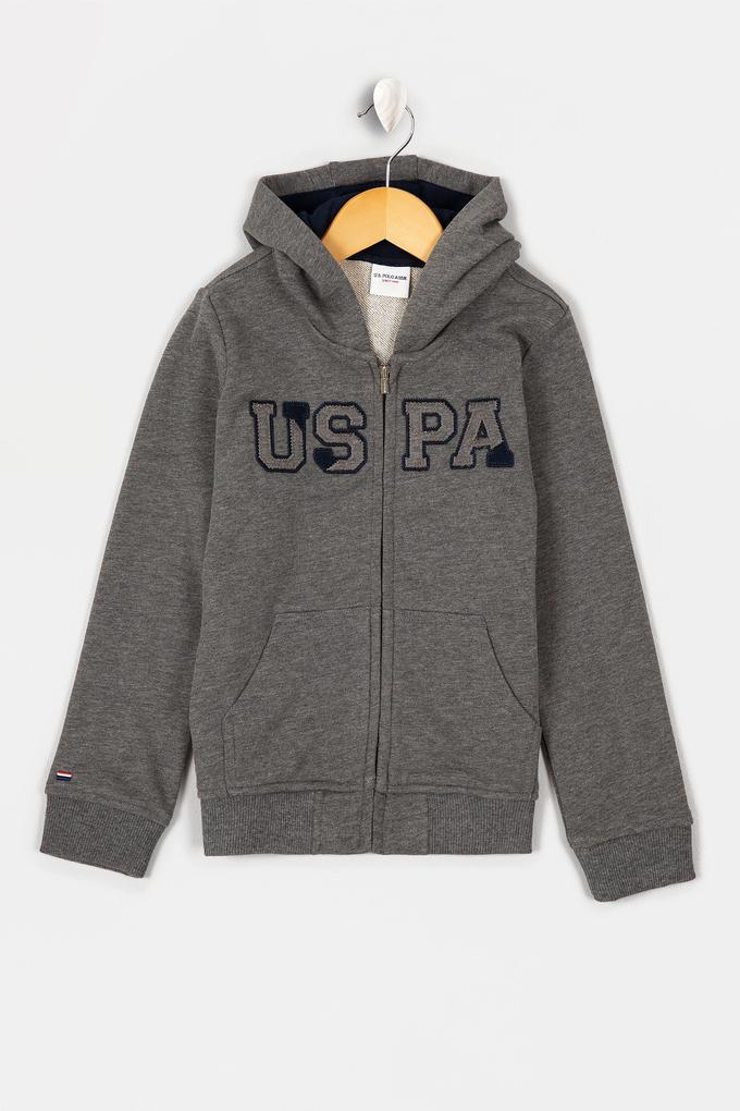 Çocuk Gri Sweatshirt