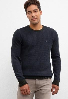 Erkek Koyu Yeşil Kazak - 50207664057