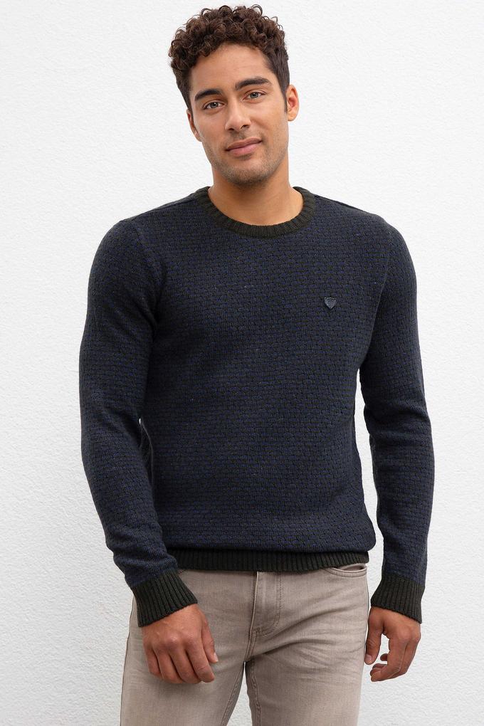 Erkek Koyu Yeşil Kazak