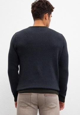 Erkek Koyu Yeşil Kazak - 50207664057