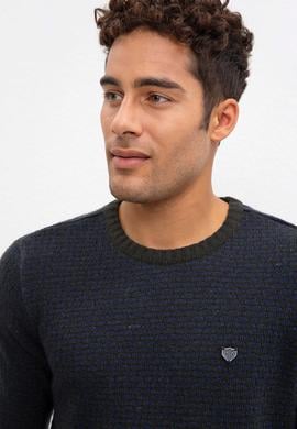 Erkek Koyu Yeşil Kazak - 50207664057