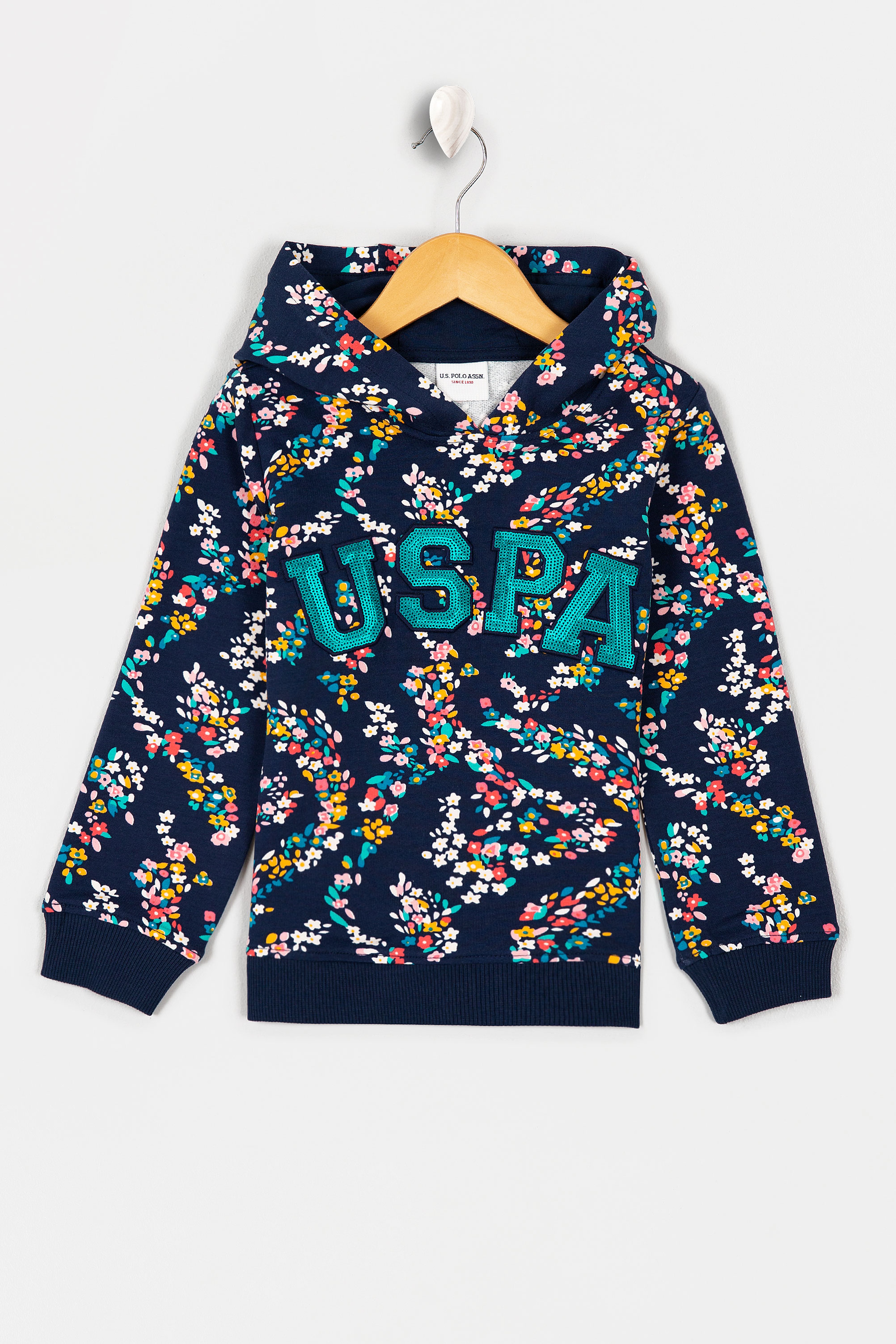 Kız Çocuk Lacivert Sweatshirt - Image 1