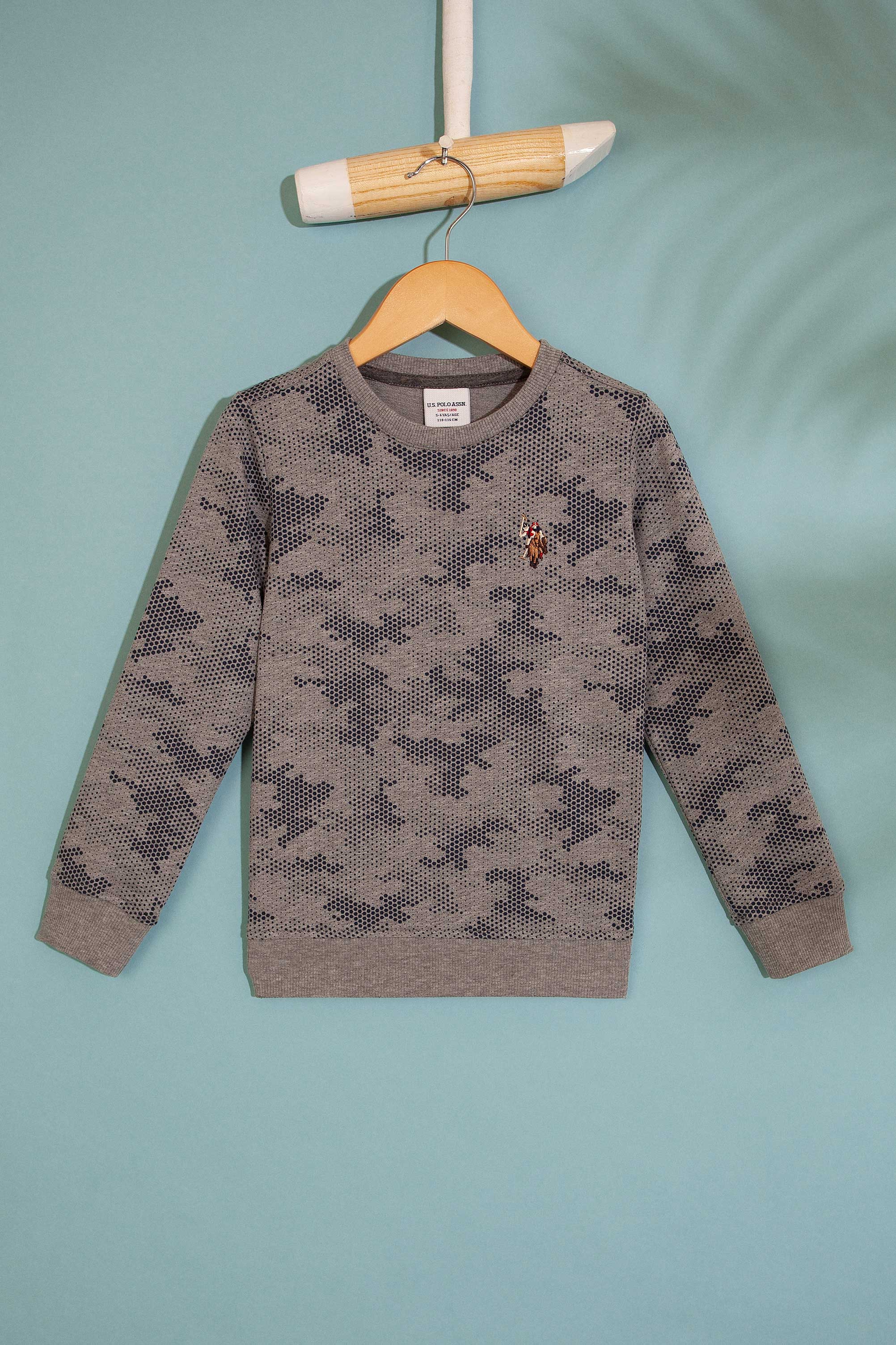 Çocuk Gri Sweatshirt - Image 1