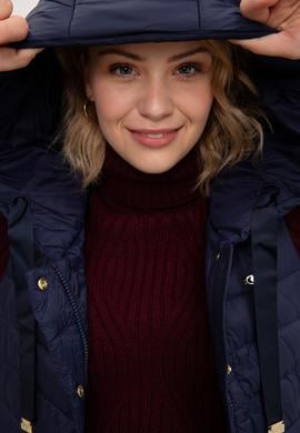 Kadın Lacivert Dokuma Yelek - 50211370010