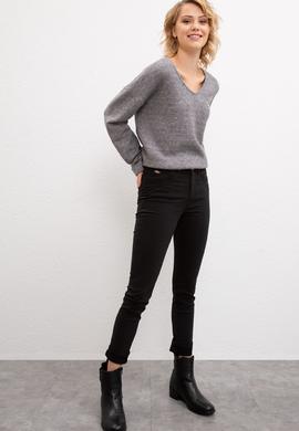 Kadın Siyah Pantolon - 50207208051