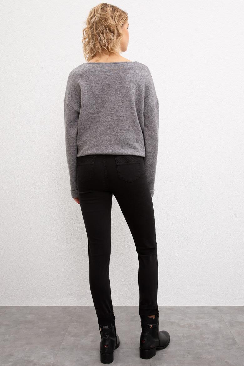 Kadın Siyah Pantolon - 50207208051