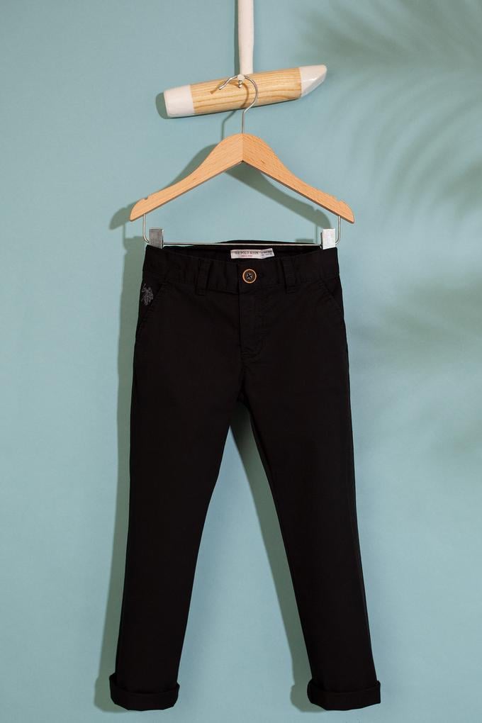 Erkek Çocuk Siyah Chinos