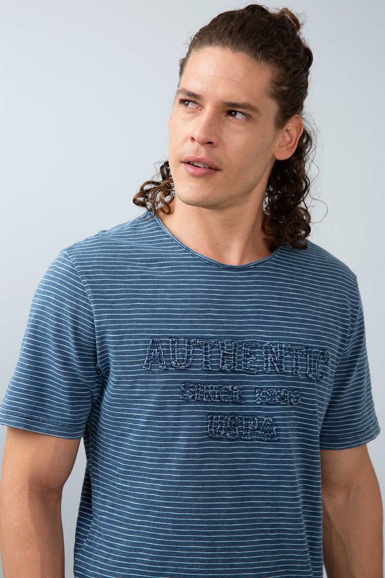 Erkek İndigo Tişört - 50199294013