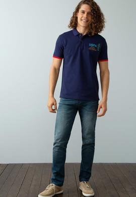 Erkek Lacivert Tişört - 50199804015