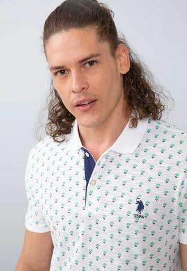 Erkek Beyaz Polo Yaka T-Shirt - 50199923004