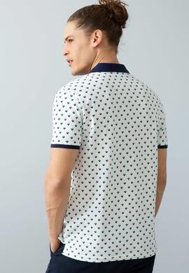 Erkek Beyaz Polo Yaka T-Shirt - 50200018010