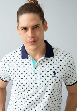 Erkek Beyaz Polo Yaka T-Shirt - 50200018010