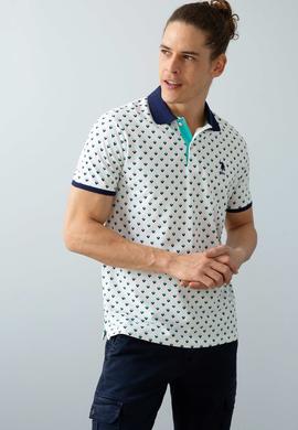 Erkek Beyaz Polo Yaka T-Shirt - 50200018010