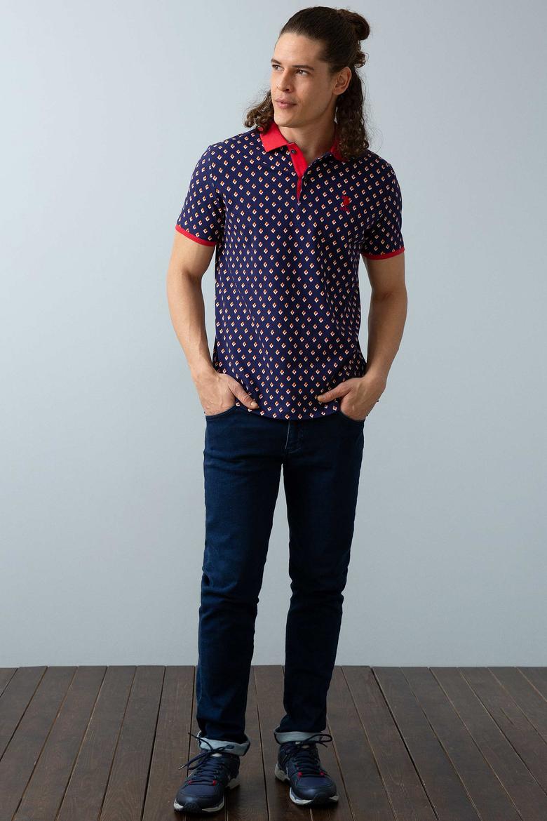 Erkek Lacivert Tişört - 50200018020