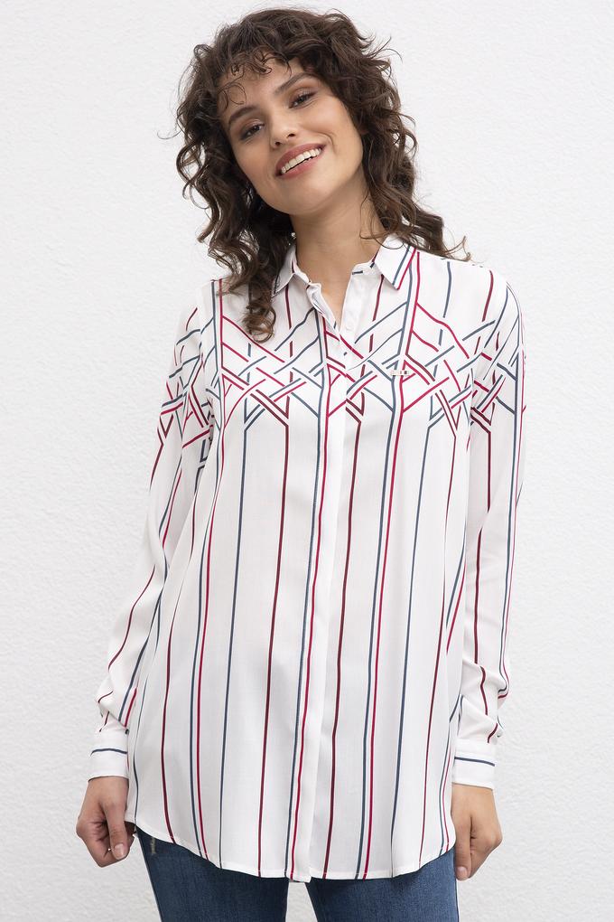 Kadın Beyaz Gömlek