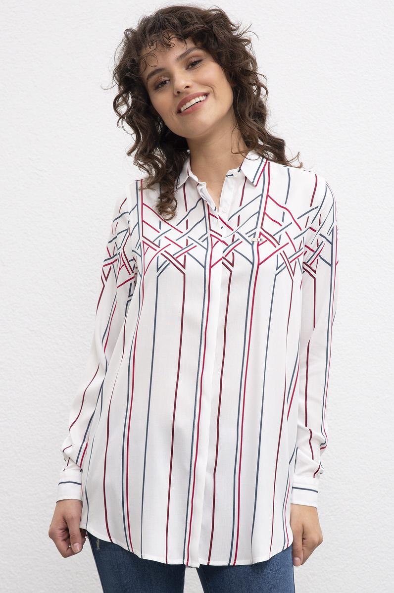 Kadın Beyaz Gömlek