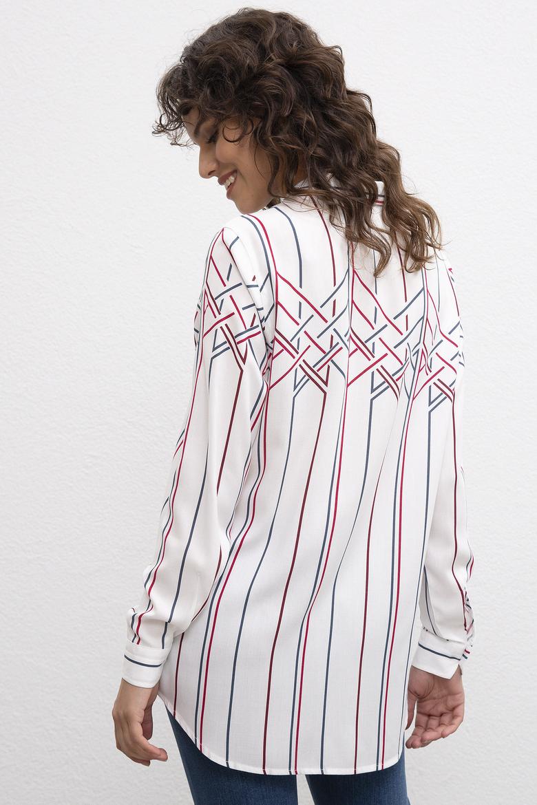 Kadın Beyaz Gömlek - 50207186011