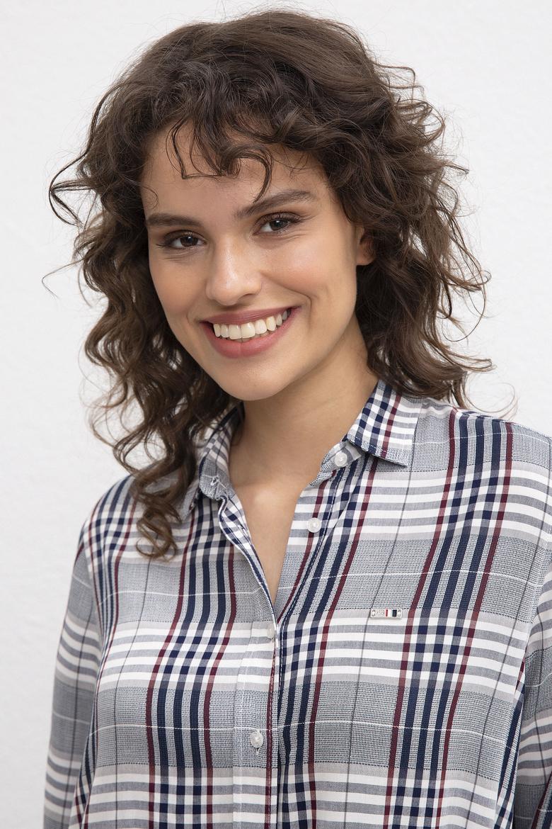 Kadın Beyaz Gömlek - 50207935026