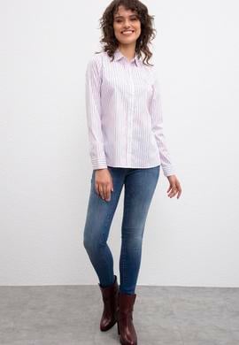 Kadın Pembe Gömlek - 50219964003