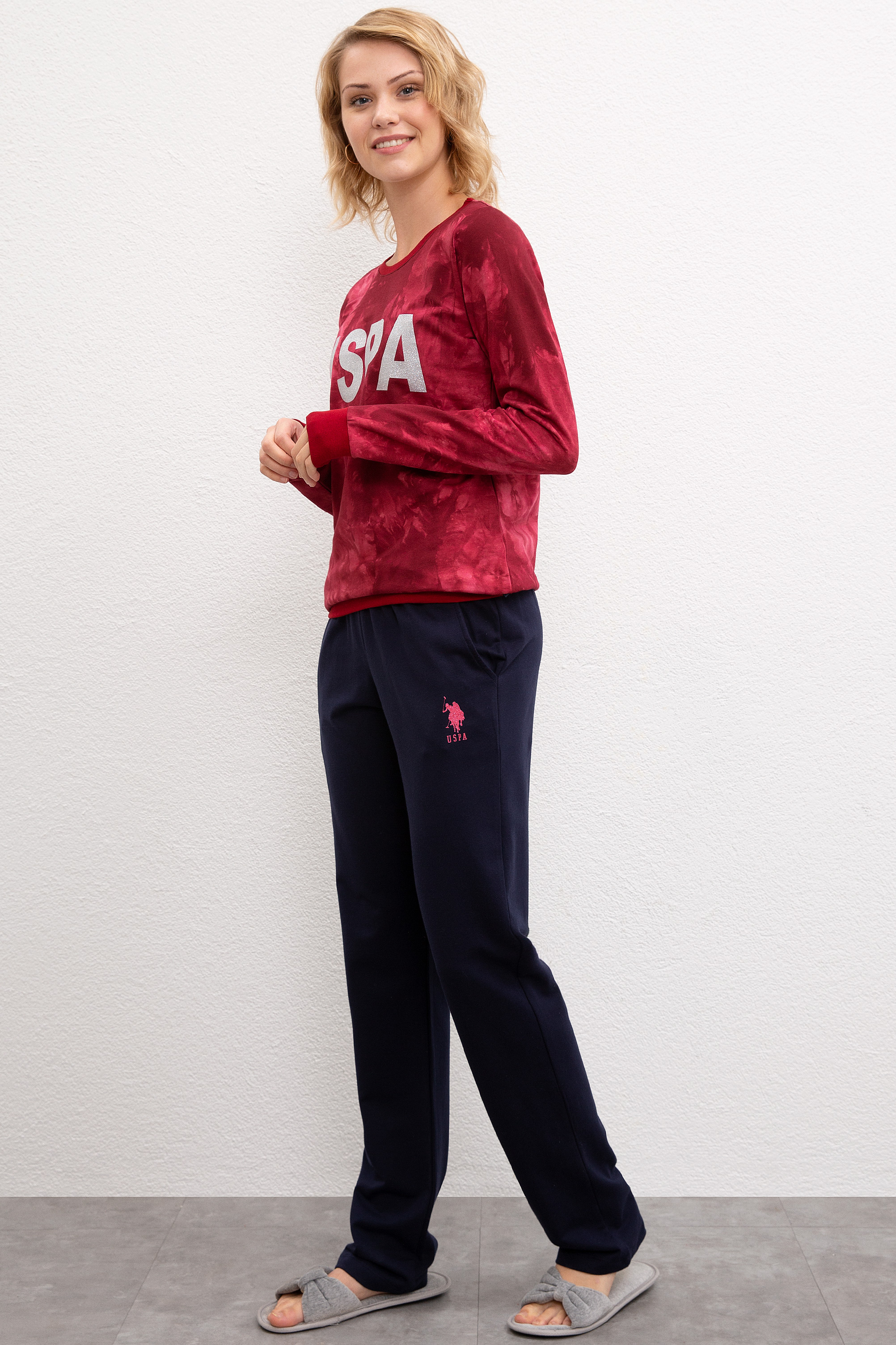 Kadın Kırmızı Pijama - Image 2
